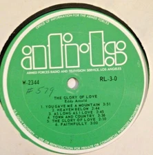 RADIO SHOW: AFN RL 3-0 EDDY ARNOLD "THE GLORY OF LOVE; ROGER MILLER, FARON YOUNG