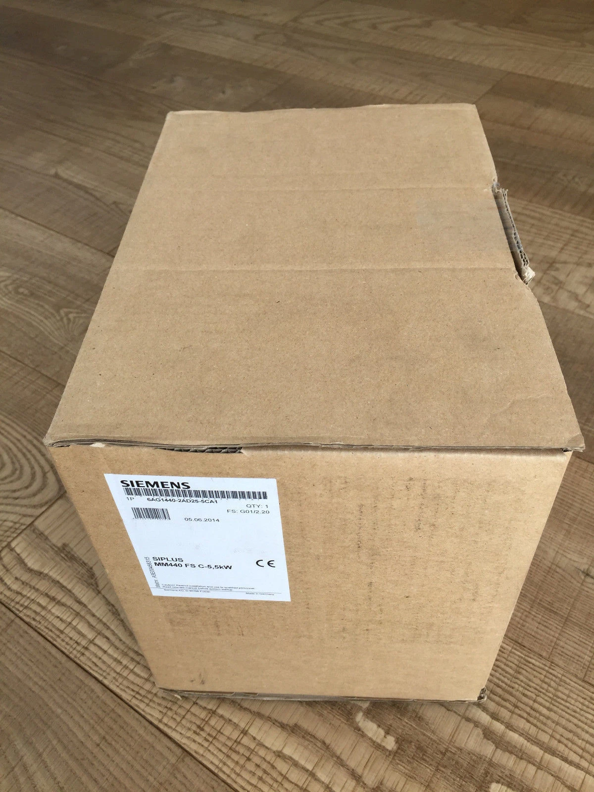Siemens 6AG1440-2AD25-5CA1 ***spare part*** SIPLUS MM440 FS C 5.5kW based on 6SE6440-2AD25-5CA1 w... — PLC