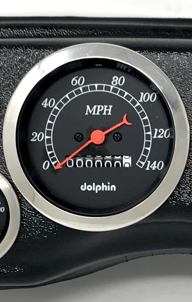 Cuadro de instrumentos Ford Mustang 1987 1988 1989 1990 1991 1992 1993 calibre 6 negro Foto 3 de 4