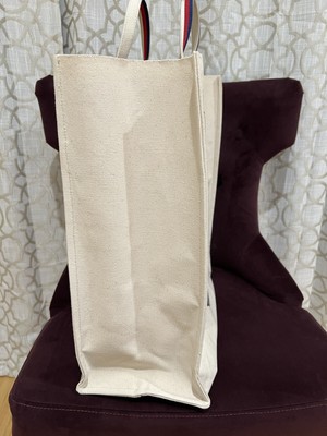 gucci cat canvas tote