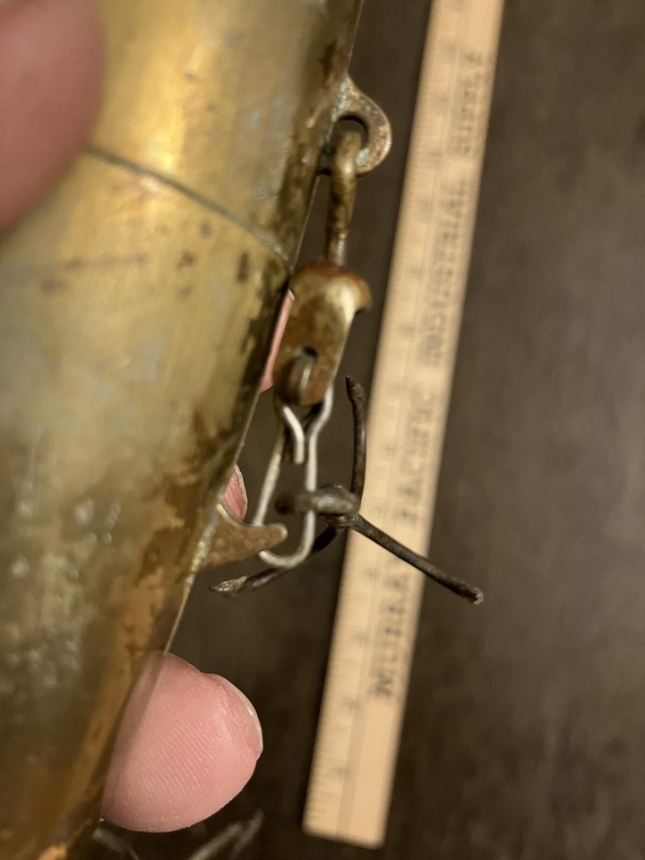 Vintage Brass Salmon Plug Fishing Lure The Alaskan Plug Alaska Tackle