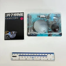 Royal Museum of Science Space Craft Mini Model PC+2 burn of Apollo XIII Kaiyodo
