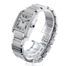 Cartier Tank Francaise MM W51011Q3 second hand Boys (Unisex) 2