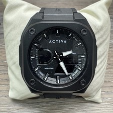 Activa Invicta Digital Watch Men 44.8mm Black Water Resistant Sport
