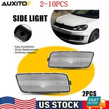 For 10-14 Vw Volkswagen Mk6 Golfgti Front Side Marker Led Signal Lights 2-20x
