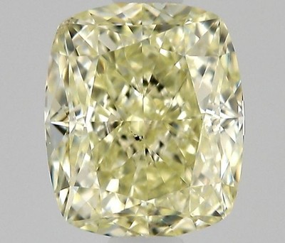U-R Range/SI Klarheit 0.48 Ct Naturdiamant GIA zertifiziert Cushion Lose AA+