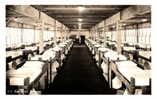 Vintage Postcard Fancy Seamanship Board USNTS Farragut Idaho WWII Knots