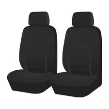 ZIMISI 2PCS Car Front Seat Covers, Comfortable Breathable Automotive Seat Covers