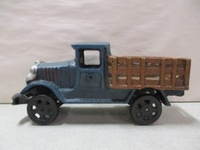 Cast Iron Stakebed Truck