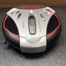 Sony CD Walkman D-SJ17CK G-Protection Portable CD Player Sports Red Tested WORKS