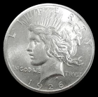 1926 PEACE SILVER DOLLAR $1 COIN MINT STATE DETAILS