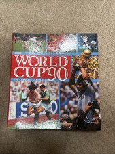 Original Panini Italia 90 World Cup Sticker Album Complete owned from new