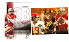 2 Card Joe Montana Lot NFL