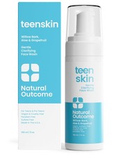 natural outcome Teen Skin Face Wash | Gentle 5 Ounce (Pack of 1), white 