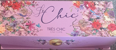 Le Chic Très Chic Ionic Comb Hair Straightener with Ionic Technology Pink Blue