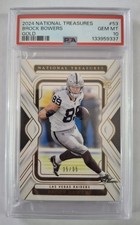 2024 National Treasures Rookie Brock Bowers Gold 35/35 PSA 10 Gem Mint Ebay 1/1
