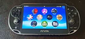 Sony PlayStation PS Vita OLED (PCH-1100) Black Firmware FW 3.60, 128GB