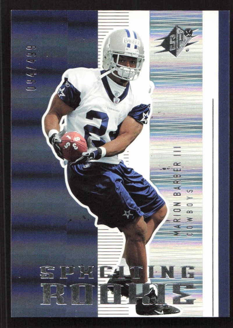 Marion Barber III Spx #191 Base