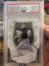 2024 Panini Crusade - Apprentice Signatures Colson Montgomery #AS-CMG (AU, RC)