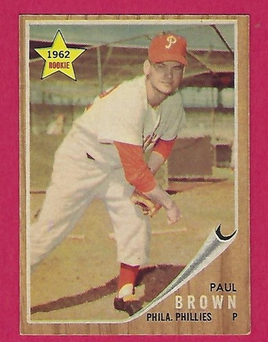 1962 Topps Paul Brown #181 card