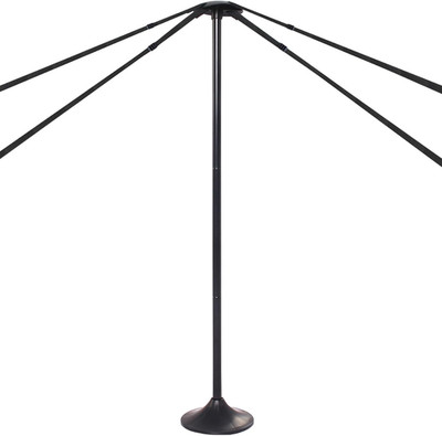 Adjustable Boat Cover Support Pole 3 Pieces with Straps for V Hull, Jon and Pont