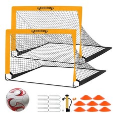 Soccer Goals 2 of 4' x 3' Pop Up Soccer Goal Training Equipment, Portable Soc...