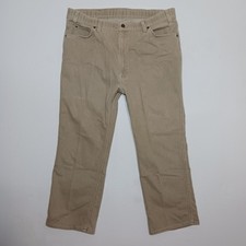 Vintage 1994 Levi's Action Jeans Regular Fit 38X27 Beige Denim Made USA