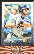 2015 Topps #140 Alex Avila Detroit Tigers