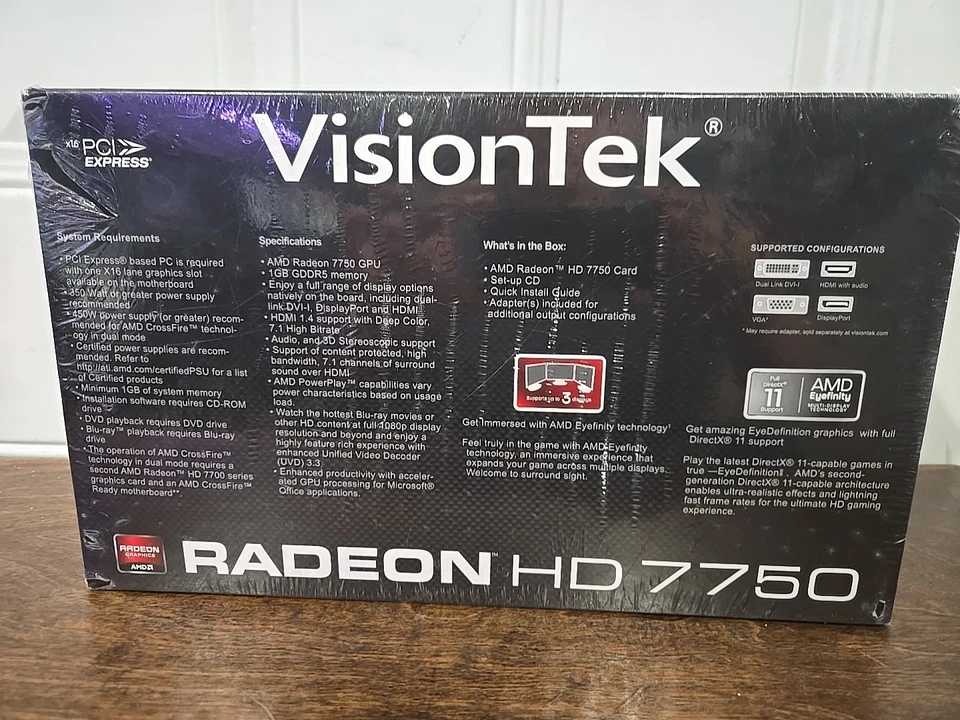VisionTek AMD Radeon HD 7750 1GB - Image 2 of 4