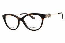 NEW Guess GU50230 052 Dark Havana 50mm Eyeglasses