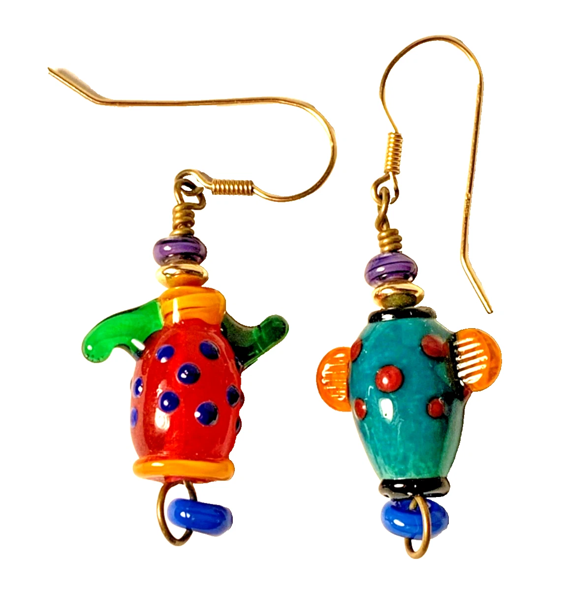 Alison Sheafor Glass Art Earrings