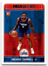 2017-18 Hoops #250 Sindarius Thornwell Los Angeles Clippers Rookie