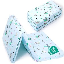 2025 Upgraded Pack and Play Mattress 38" x 26" Soft Firm Premium Foam Pack N ...