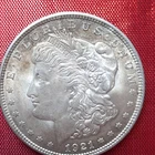 1921 Morgan Silver Dollar $1 Business Strike Philadelphia Mint