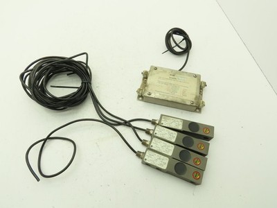 HBM BLC-1.25K  3750 Lb Load Cell for Industrial Floor Scale 15000 Lb  Set of 4