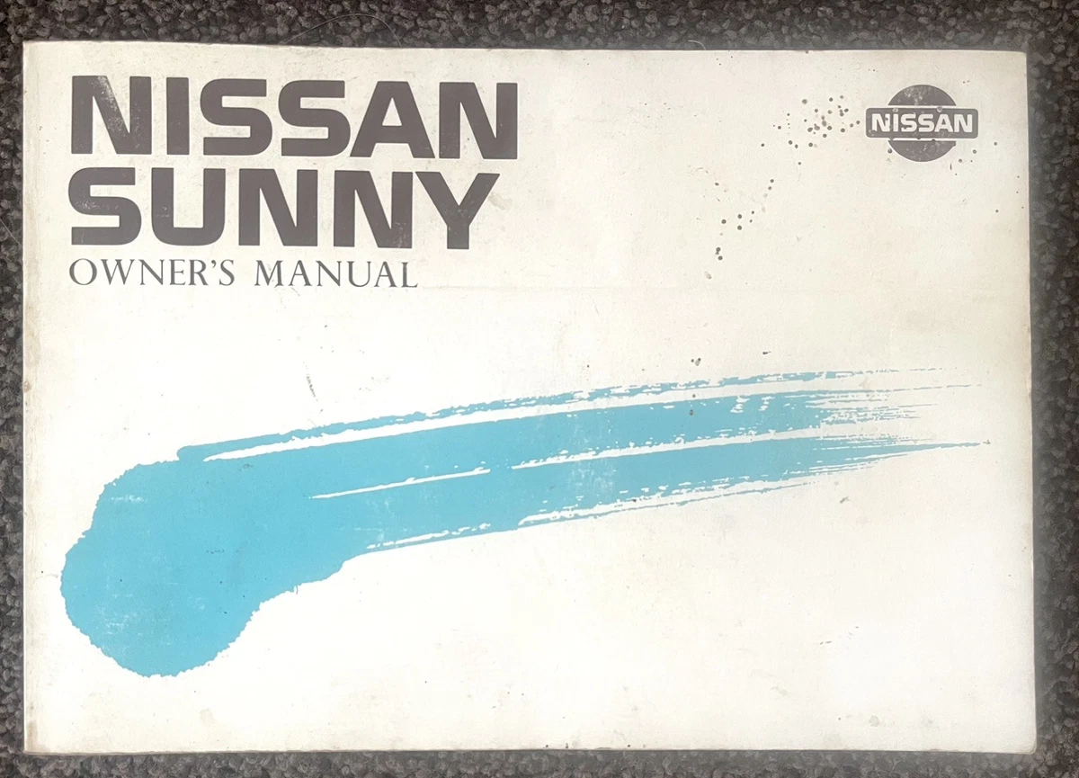 A型 サニーオーナーズバイブル SUNNY OWNER'S BIBLE A型サニーオーナーズバイブル SUNNY OWNER'S BIBLE Nissan A type