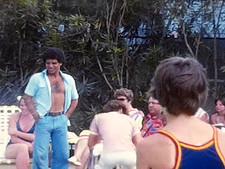 8mm Film 1978 Robert Hegyes Lisa Hartman 1970s Home Movie Hawaii Pool Epstein