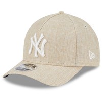 New Era 9Forty M-Crown Cap - Weave New York Yankees Beige