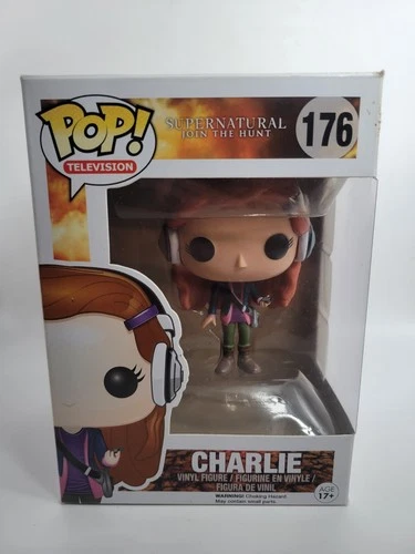 Funko Pop! Vinyl Supernatural Charlie Television Figure #176 Vaulted W/Protector
