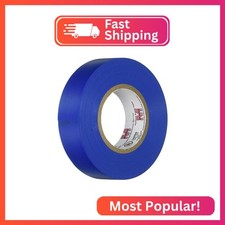 Morris 60050 Vinyl Plastic Electrical Tape, 7 mil x 60' x 3/4-inch , Blue, 1-Pac