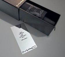 RARE MAC Cosmetics Black On Black Logo Umbrella - Exclusive Employee Gift - HTF