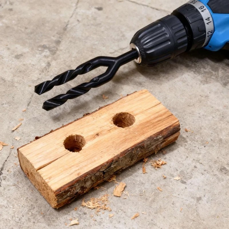Double Twist Drill Bit Prank Funny Gag Tool Hilarious Practical Joke Novelty