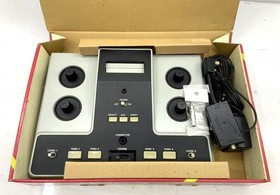 EPOCH TV GAME Cassette Vision Console with Box, Manual & Cables Working Japan