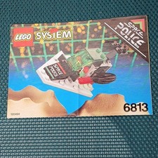 LEGO System Notice d’instructions Space Police 6813 papier emballage sans