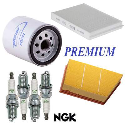 Tune Up Kit Filters Spark Plugs For LAND ROVER DISCOVERY SPORT L4 2.0L 2015-2017