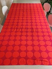 Marimekko Kivet Fabric Panel, Red and Orange ...