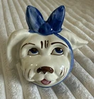 Vintage 1940s Muggsy Dog "Toothache" by Shawnee Pottery Cookie Jar *LID ONLY