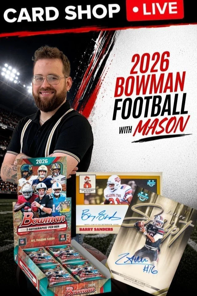 2026 Bowman Football With Mason!