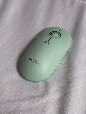 VicTsing Bluetooth Kabellose Maus - Türkis Blau/Grün Ergonomische Leise Mäuse