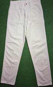 パンツ BIG YANK White painter Pants Scovill Zip Painters Pants Vintage for sale | eBay
